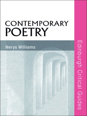 cover image of Contemporary Poetry